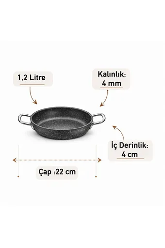 Falez Black Line 22cm Sahan - BLN 3012