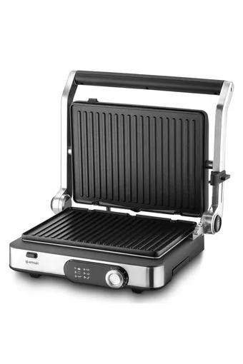 Emsan GrillMaster İnox Döküm Izgara ve Tost Makinesi 6 Dilim Kapasiteli