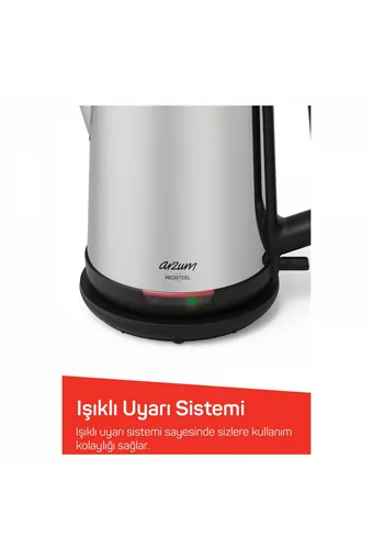 Arzum AR3158 Arzum Neosteel Inox Çay Makinesi