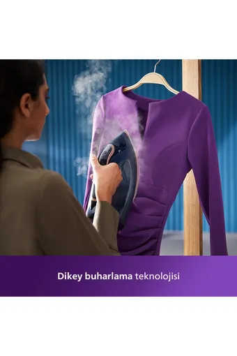 Philips Azur 8000 Serisi Buharlı Ütü DST8050/20 Lacivert