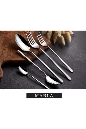 Falez Marla 30 Parça 6 Kişilik Çatal Kaşık Takımı