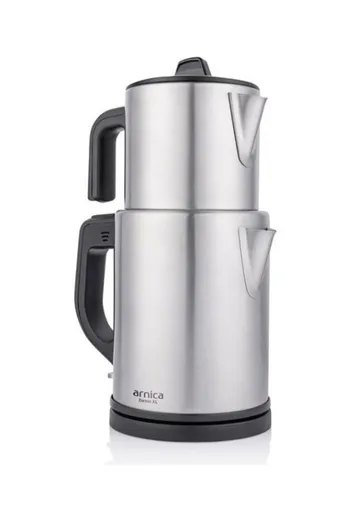 Arnica Demli XL 1800 W Çelik Çay Makinesi - İnox - IH33281